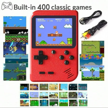 console portable rétro 400 jeux rouge - Planète bébé