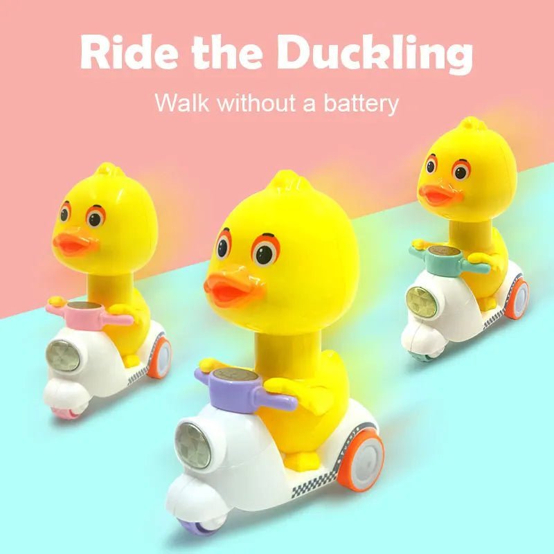 🐤 Mini Voiture Canard à Pression – Jouet Éducatif &amp; Rigolo pour Enfants™ - Planète bébé