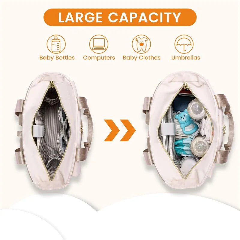 Sac à dos maternité étanche tapis à langer inclus - Planète bébé
