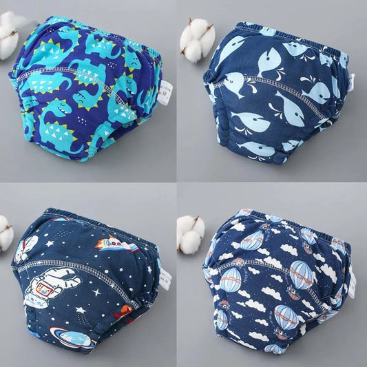 🩲👶 Culottes d’Apprentissage Bébé – 6 Couches en Coton – Respirantes &amp; Lavables – Réutilisables pour Filles et Garçons (0-1 an)™