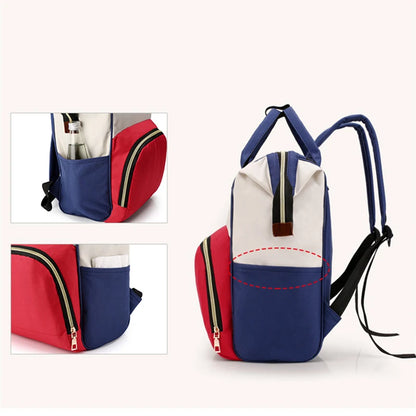 🎒👶 Sac à Langer Maman en Toile – Grande Capacité &amp; Isolation Thermique – Sac à Dos de Voyage Multifonctionnel™ - Planète bébé