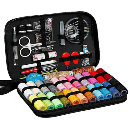 🧵 Kit de Couture Complet DIY – Boîte Multifonction pour Broderie, Raccommodage et Couture à la Main™