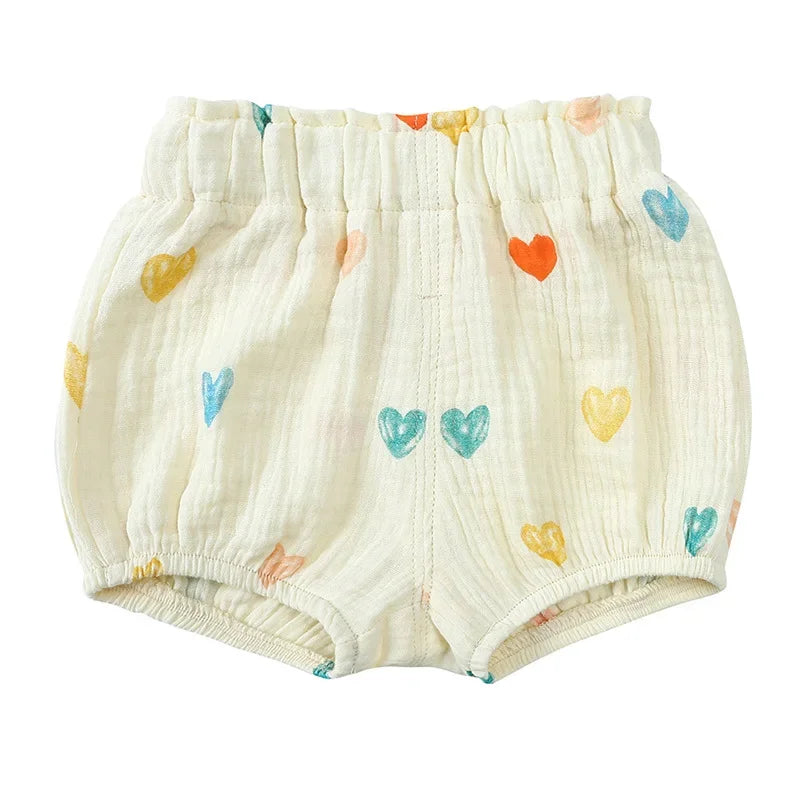 Shorts Été Bébé et Tout-Petit en Coton – Pantalon Respirant Cartoon 3M-6T™