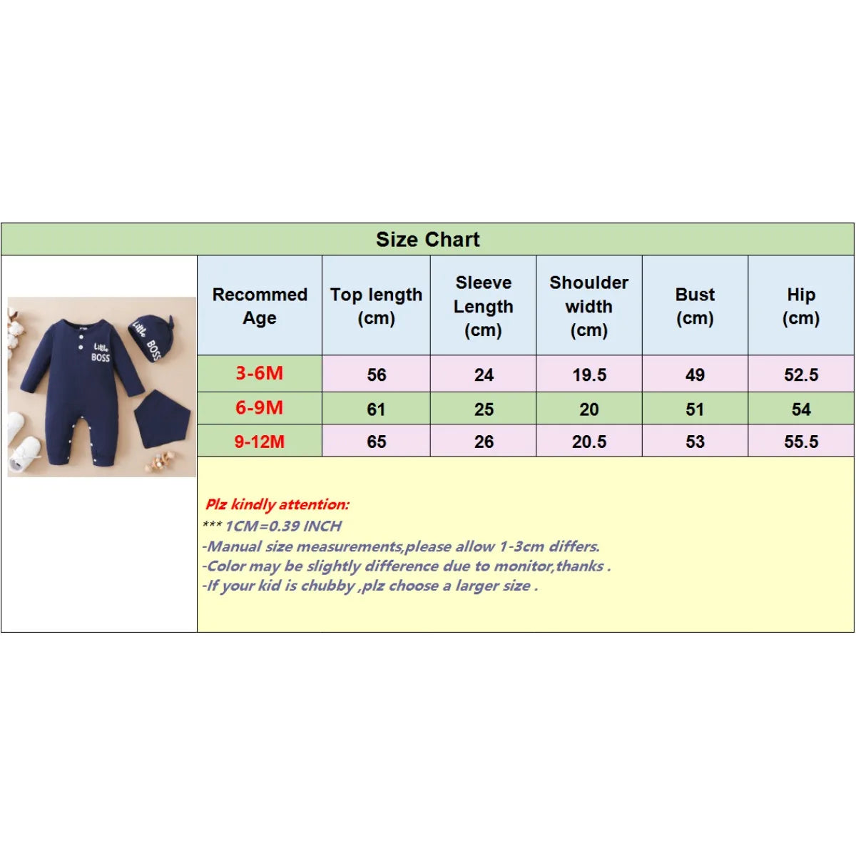 👶 Body Bébé 2 Pièces – Lettrage Mode + Bonnet – Manches Longues – 0 à 12 Mois™ - Planète bébé