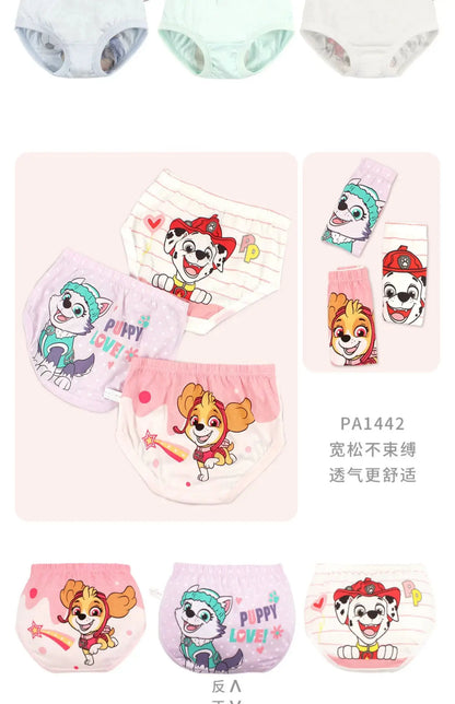 Lot de 3 Culottes Coton Enfants – Motifs Cartoon PAW PATROL™