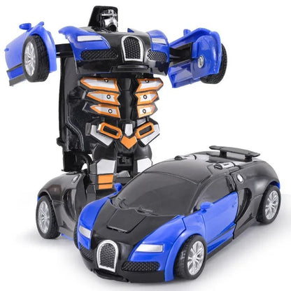 Voiture Robot Transformable à Inertie® - Planète bébé