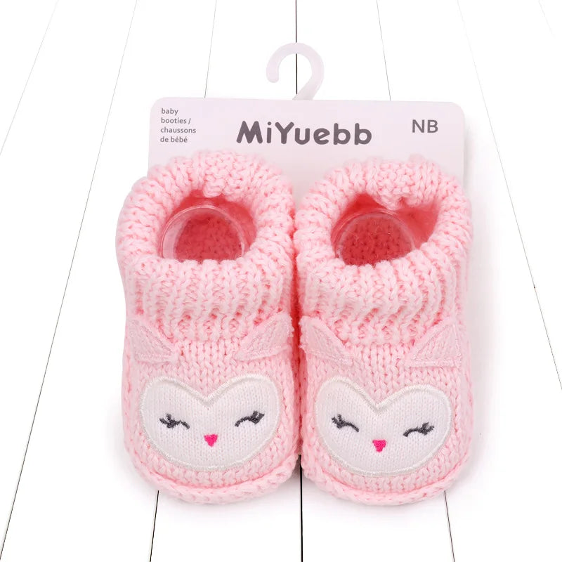 🧦🐾 Chaussettes Bébé Antidérapantes – Motif Animal – Coton Doux et Respirant™ - Planète bébé