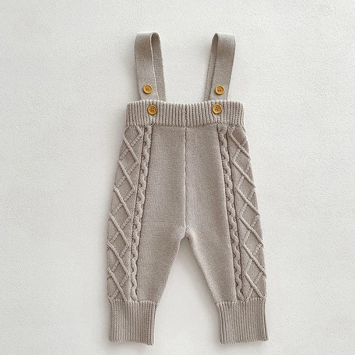 🧶🍂 Ensemble Bébé Tricoté – Style Coréen – Automne/Hiver – Unisexe 0-12 Mois™ - Planète bébé