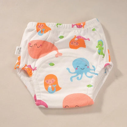 🩲👶 Culotte d'Apprentissage Bébé – Coton Lavable – Couleur Unie – 1 à 3 Ans™