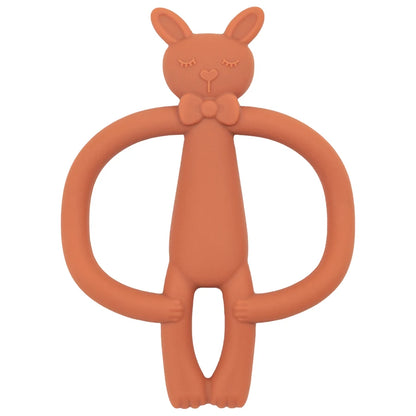 🦷🎁 Anneau de Dentition en Silicone – Cadeau Bébé – Jouet à Mâcher Durable et Sûr pour Nouveau-né™