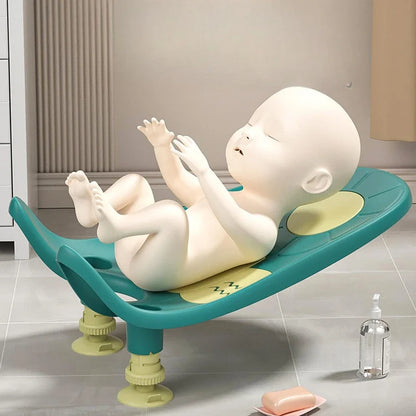 🛁👶 Support de Bain pour Bébés – Rack Multifonction pour Bain de Hanche – Tapis Antidérapant – Accessoire Douche Bébé Fille &amp; Garçon - Planète bébé