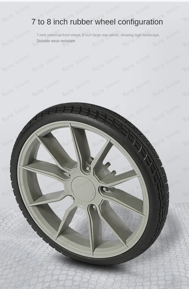 Poussette Bébé 4 en 1 Haute Vue – Pliable - Planète bébé