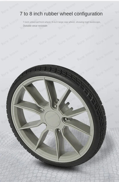 Poussette Bébé 4 en 1 Haute Vue – Pliable - Planète bébé