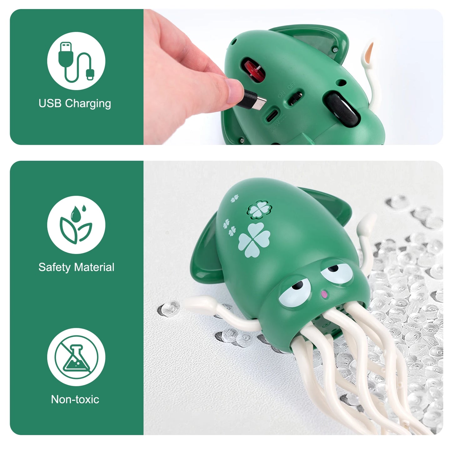 Poulpe Dansant Électronique pour Enfants – Jouet Musical et Interactif – Cadeau Éducatif pour Bébé - Planète bébé