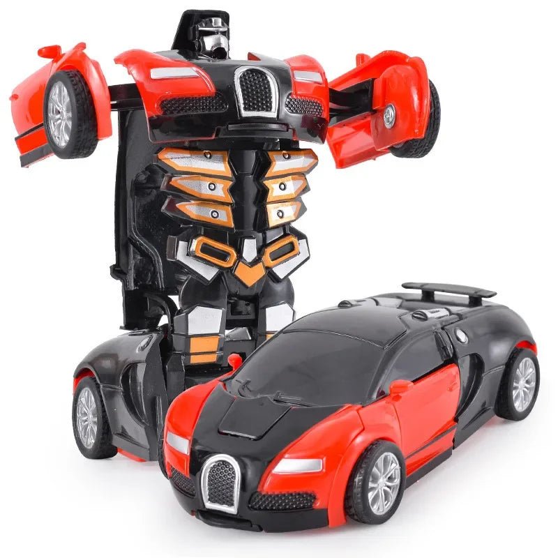 Voiture Robot Transformable à Inertie® - Planète bébé