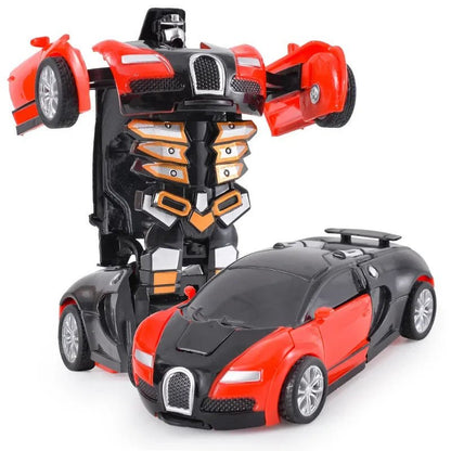 Voiture Robot Transformable à Inertie® - Planète bébé