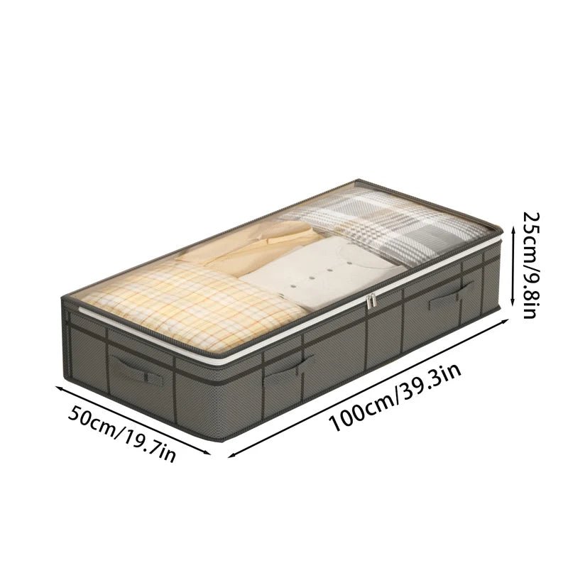 🧺 Sac de Rangement Pliable Grande Capacité – Pour Vêtements, Couettes et Plus™ - Planète bébé