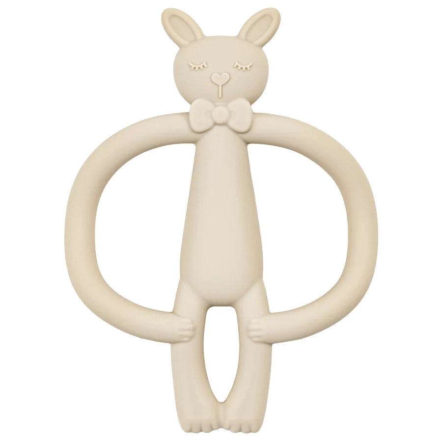 🦷🎁 Anneau de Dentition en Silicone – Cadeau Bébé – Jouet à Mâcher Durable et Sûr pour Nouveau-né™