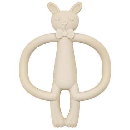 🦷🎁 Anneau de Dentition en Silicone – Cadeau Bébé – Jouet à Mâcher Durable et Sûr pour Nouveau-né™