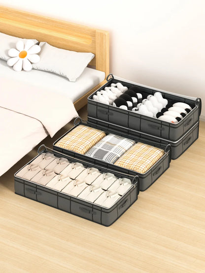 🧺 Sac de Rangement Pliable Grande Capacité – Pour Vêtements, Couettes et Plus™
