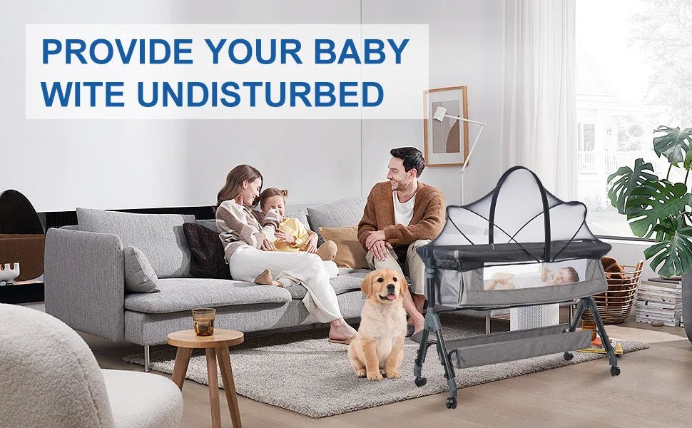 🦟 Moustiquaire Universelle pour Lit Bébé – Pliable, Portable &amp; Anti - Moustiques – Utilisable en Toute Saison™ - Planète bébé