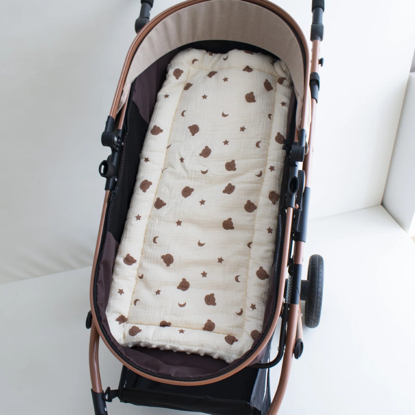 🍼 Coussin de Siège pour Poussette – Matelas Doux et Confortable – Accessoire Universel pour Bébé™ - Planète bébé