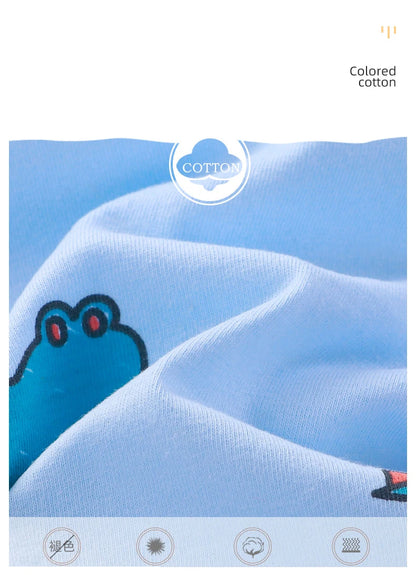 👕🌞 Ensemble Été Débardeur + Short pour Enfant – Coton Léger &amp; Motif Cartoon – Garçon &amp; Fille™