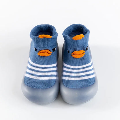 Chaussures Premiers Pas Bébé Canard Jaune