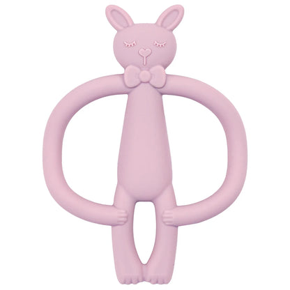 🦷🎁 Anneau de Dentition en Silicone – Cadeau Bébé – Jouet à Mâcher Durable et Sûr pour Nouveau-né™