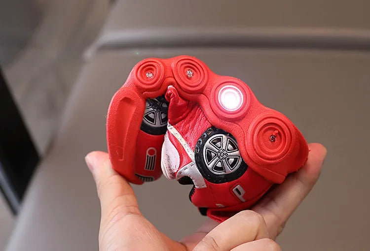 Chaussures LED Enfant Disney Mickey Mouse™ – Baskets Lumineuses Casual Antidérapantes pour Fille et Garçon