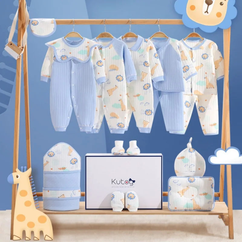 Ensemble Bébé 100 % Coton 18/20/22 Pièces™