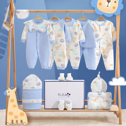 Ensemble Bébé 100 % Coton 18/20/22 Pièces™