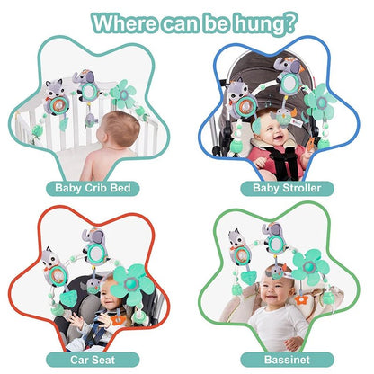 arche de jeu musicale poussette bébé - Planète bébé