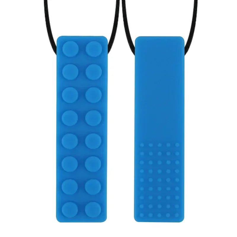 🦷🌈 Collier de Dentition Bébé en Silicone – Pendentif Sensoriel à Mâcher – Thérapie Sensorielle pour Bébé &amp; Enfant™