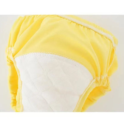 4PCS Pure Plain Solid Color Soft Baby Boys Girls Toddler Training Pants Toilet Pee Potty Learning Underwear Cotton Diaper™ - Planète bébé
