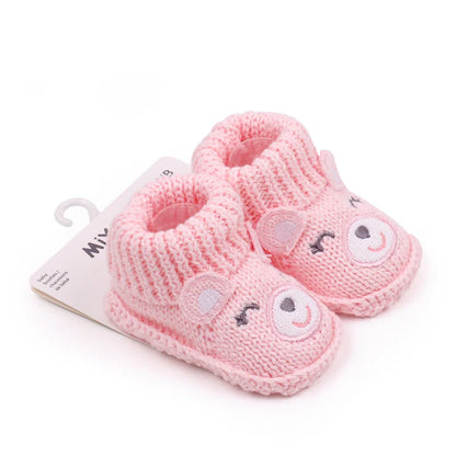 🧦🐾 Chaussettes Bébé Antidérapantes – Motif Animal – Coton Doux et Respirant™ - Planète bébé