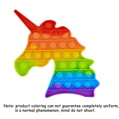 Fidget en Silicone Arc-en-Ciel