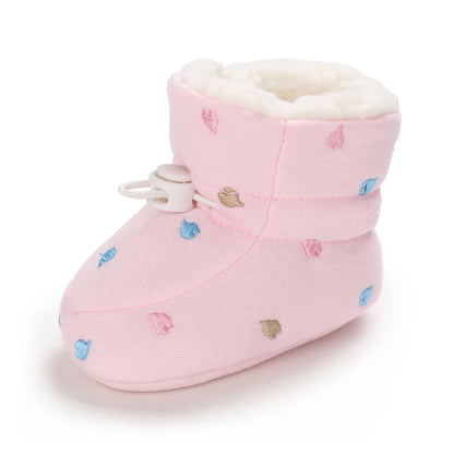 🧣❄️ Bottillons d’Hiver Bébé – Coton Chaud &amp; Semelle Antidérapante – Premiers Pas – 0 à 18 Mois™
