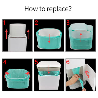 🗑️ Recharges de Sacs à Couches – Compatibles KORBEL &amp; Dekor Classic – 10M Biodégradables™ - Planète bébé