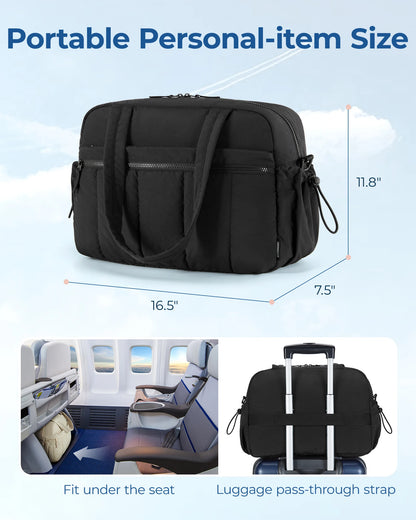 🎒 Sac de Voyage BAGSMART Femme – Grand Format avec Bandoulière™