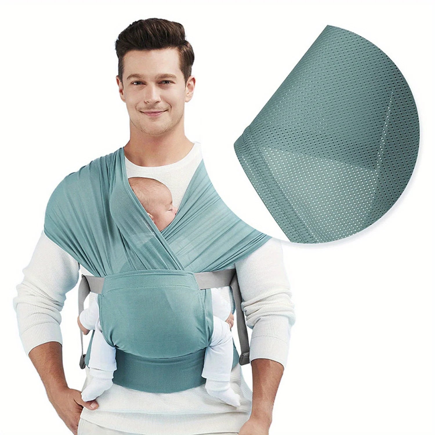 👶 Écharpe de Portage Extensible – Confort Doux pour Nouveau-né™ - Planète bébé