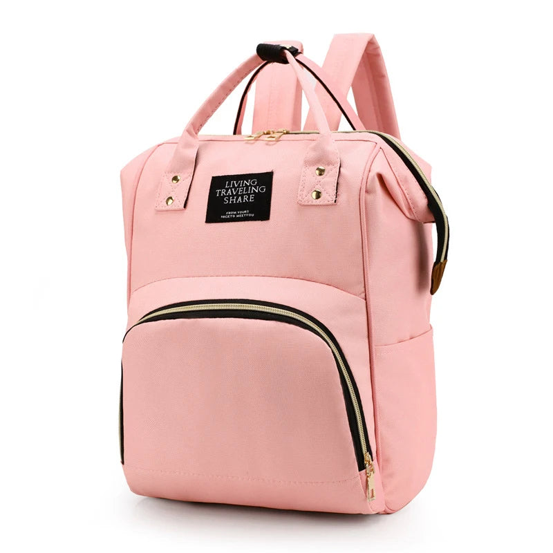 🎒👶 Sac à Langer Maman en Toile – Grande Capacité &amp; Isolation Thermique – Sac à Dos de Voyage Multifonctionnel™
