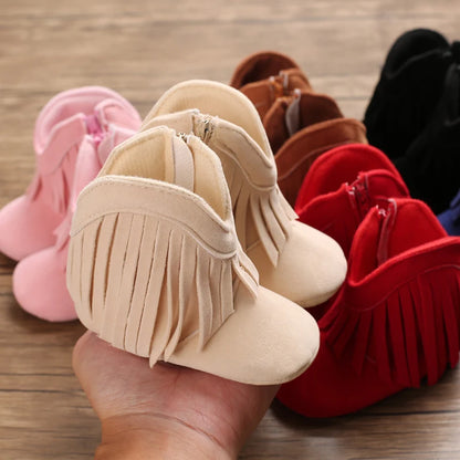 🧸❄️ Chaussures d’Hiver Bébé – Premiers Pas Antidérapants – Doublure Coton Chaud – Motif Cartoon™ - Planète bébé
