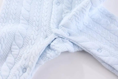🧸❄️ Combinaison Bébé Chaude à Manches Longues – Automne &amp; Hiver – 100% Coton Uni™ - Planète bébé