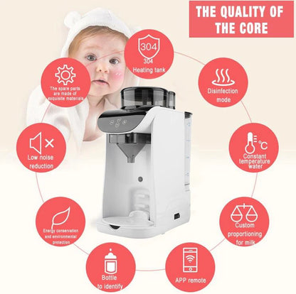 Machine Intelligente de Préparation de Lait Infantile avec Application – Distributeur Automatique de Lait en Poudre GS-801™