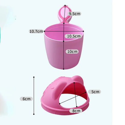 🛁 Tasse de Rinçage Bébé – Design Cartoon – Outil de Bain Ludique pour Enfants™ - Planète bébé
