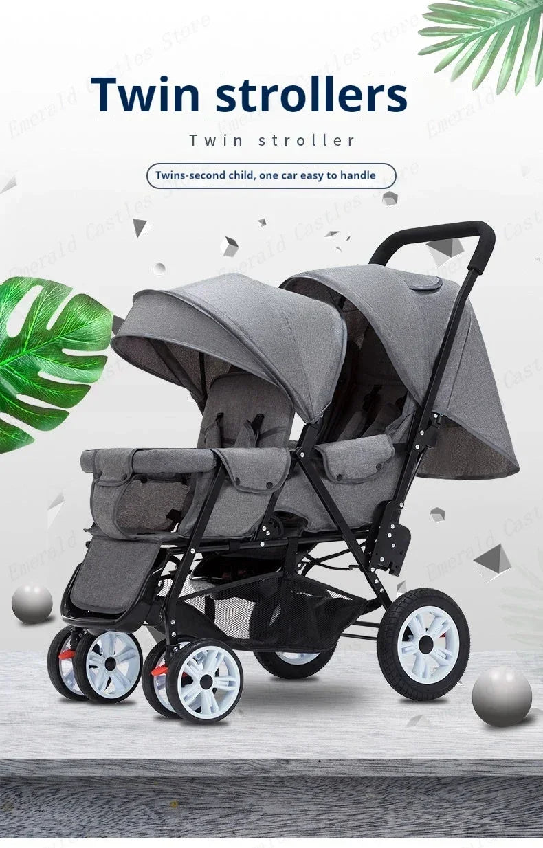 Poussette Jumeaux  Haute Qualité