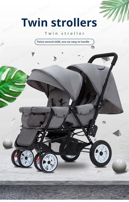 Poussette Jumeaux  Haute Qualité