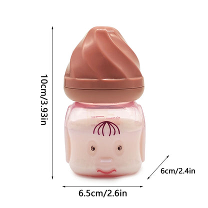 🍼 Mini Biberon Portable 60ML pour Nouveau-né – Sans BPA – Idéal Jus, Lait ou Soins Nourrisson™ - Planète bébé