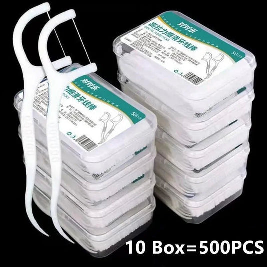 😁 Boîte Portable de Fil Dentaire Jetable – 1/2/5/10 Boîtes – Hygiène Buccale Pratique &amp; Efficace™ - Planète bébé